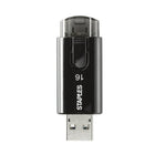 Staples 16 GB USB 2.0 Flash Drive - Black-16 GB storage capacity