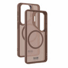 Blu Element Chromatic Kick with Magnets Cell Phone Case for Galaxy S26 Ultra - Brown-Impact resistant