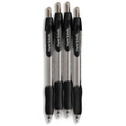 Paper Mate Profile Retractable Ballpoint Pens – 1.4 mm – Black – 4 Pack-Soft grip for comfortable everyday writing