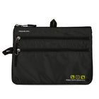 Travelon World Travel Essentials Seat Pack Organizer - Black-Spacious zippered main compartment holds all your essentials