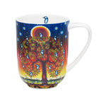 Oscardo Tree of Life by James Jacko Porcelain Mug - 485ml-Indigenous Art Design - Tree of Life by James Jacko, Odawa-Pottawatomi artist, First Nations artwork celebrating cultural heritage and tradition