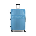 Reebok Airball 30" Hardside Spinner Luggage - Blue Pearl-Telescopic trolley handle ergonomically designed for comfort and durability with multi-stage locking heights