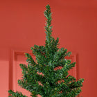 HOMCOM 7' Artificial Christmas Tree with 865 Branch Tips - Green-Colour: Green 