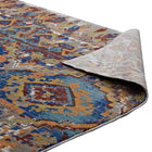 Modway Centehua Distressed Southwestern Aztec Area Rug - 5 ft W x 8 ft L - Multicolored-8