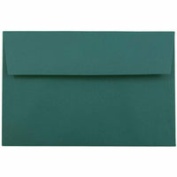 JAM Paper A9 Invitation Envelopes - 5.75 x 8.75 - Teal - 25 Pack-Our envelopes are made from 28 lb paper and feature a straight flap gum closure with a smooth finish