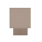 Manhattan Comfort Ella 59.1" Modern TV Stand - Mocha-Home Assembly Required. All Hardware Included