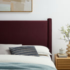 Modway Rael Performance Velvet Full Headboard - Mulberry-Stain-Resistant Performance Velvet