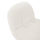 Manhattan Comfort Edina 28.74" Modern Boucle Upholstered Accent Chair - White-10
