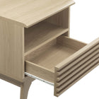 Modway Render Nightstand - Oak-Assembly Required