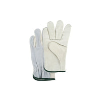 Zenith Safety Driver'S Gloves, Medium, Grain Cowhide Palm - 12 Pack-Inner Lining Unlined