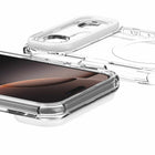 Avana Ice Compatible with MagSafe Case for iPhone 17 Air - Clear-Screen & camera bay protection