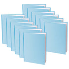 Ashley Young Authors Hardcover Blank Book - Blue - 8"H x 6"W Portrait - 14 Sheets/28 Pages - 12 Pack-Great for young authors, gifts, classroom memories, self accomplishment and more, measures 8"H x 6"W