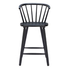 Zuo Stenger Counter Stool - Black - Set of 2-Armrest support