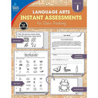 eBook: Carson Dellosa Publishing Instant Assessments for Data Tracking: Language Arts Workbook - Grade 1-The perfect resource for teachers who use data tracking to monitor student progress