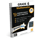 Dynamic Math Workbook Manitoba - Grade 6-Workbook contains instructions, examples, and practice questions