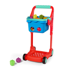 Battat Shopping Cart & Groceries Set-Detachable Basket: Great for grab-and-go shopping fun
