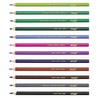 Prang Thick Core Coloured Pencils - Assorted - 24 Pack-3.3mm break resistant core holds up under pressure