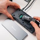 Verbatim USB-C Pro Docking Station 15-in-1 - SSD Enclosure-PD connects and charges devices rapidly, keeping your setup energized and operational