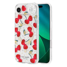 Kate Spade Protective Compatible with MagSafe Case for iPhone 17 Air - Cherry Dot-Antimicrobial protection