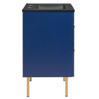 Modway Daybreak 24" Bathroom Vanity - Blue/Black-6