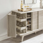 Modway Eudora 60" Sideboard - Oak-Non-Marking Foot Pads