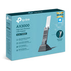 TP-Link AX1800 High Gain Wireless USB Adapter-Improved Security - WPA3 provides the latest security enhancements for personal password protection. 