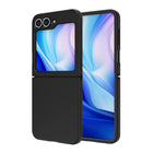 AXS PROTech Shell Sleek Case for Samsung Galaxy Z Flip 6 - Black-Hard Shell with Soft Touch: Enjoy the durability of a hard shell combined with a smooth, soft-touch finish that feels great in your hand.