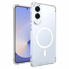 Blu Element DropZone Rugged Clear with Magnets Case for Galaxy S25 Edge - Clear-Clear Anti-scratch polycarbonate