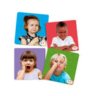 Miniland Emotions Puzzles 6-Piece Set-These puzzles are washable and highly durable, suitable for collective use. Each puzzle comes with 25 pieces