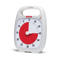 FDMT Time Timer Plus with Pause Button-Adaptable: optional audible signal when time is up