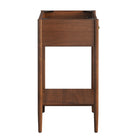 Modway Zaire 24" Bathroom Vanity Cabinet - Walnut-Tapered Legs