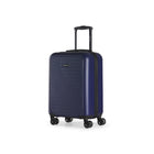 Swiss Mobility CPH 2-Piece Hardside Luggage Set - Navy-Telescopic trolley handle ergonomically designed for comfort