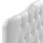 Modway Annabel Upholstered Vinyl Queen Headboard - White-6