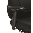 Staples Newdale Medium Back Multi-Tilter Office Chair - Fusion Carbon Fabric - Black-Pneumatic seat height adjustment to raise or lower seat height allowing your feet to rest flat on the floor in order to avoid pressure under your thighs which eases blood flow