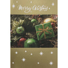 Mill Brook Studio Christmas Greeting Cards/Envelopes - 5-3/8" x 7-3/4" - Green Present - 18 Pack-Premium quality greeting cards