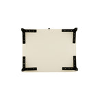 Manhattan Comfort Amara 19.7" Modern Nightstand - Cream/Natural Oak-30 Day Limited Manufacturer's Warranty