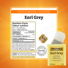Twinings Earl Grey Black Tea Bags - 50 Pack-Steep one tea bag in freshly boiled water for 3 to 5 minutes according to desired strength