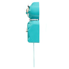Kit-Cat Klock Vintage Lady Cat Wall Clock with Pearls - Blue-5