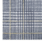 Modway Kaja Abstract Plaid Area Rug - 5 ft W x 8 ft L - Ivory Cadet Blue/Citron-100% Polyester Microfiber