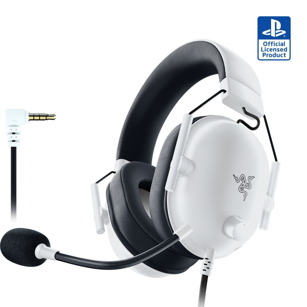 Razer Blackshark V2 X (Playstation Licensed) Headset - White