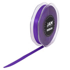 JAM Paper Double Faced Satin Ribbon - 3/8" W x 25 yd. - Purple-Size: 0.375" x 25 yards
