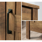 Sauder Storage Cabinet - Rural Pine-Dimensions: 17-3/4"  W x 16-1/4"  D x 70-7/8"  H
