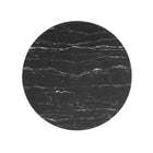 Modway Lippa 36" Round Faux Marble Dining Table - Gold Black-Assembly Required