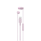 Sony USB-C Wired In-ear Headphone - Pink-High quality sound - Always - Despite their size, the IER-EX15C headphones reproduce powerful bass and crystal-clear vocals, bringing out the best in all genres of music