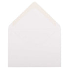 JAM Paper A7 Strathmore Invitation Envelopes with Euro Flap - 5.25" x 7.25" - Bright White Laid - 25 Pack-Size: A7 (5.25 x 7.25 inches)