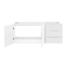 Modway Vitality 48" Double or Single Sink Compatible Bathroom Vanity Cabinet - White-9