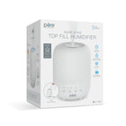 Pure Enrichment HUME Sense Top Fill Humidifier-Color choice technology: enhance the ambiance with the soft glow night light that either rotates between colors or a singular color