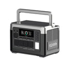 Oukitel P1000 1800W/1024Wh Power Station with 500 W Solar Input-Ultra-quiet 29 dB＜500W - Able to sleep peacefully.