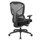 Pro-line II High Mesh Back And Fabric Seat Ergonomic Chair - Black-One-touch pneumatic seat height adjustment