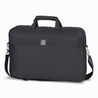 Nextech 17.3" Sleek Business Briefcase - Black-Pass-through strap at back
